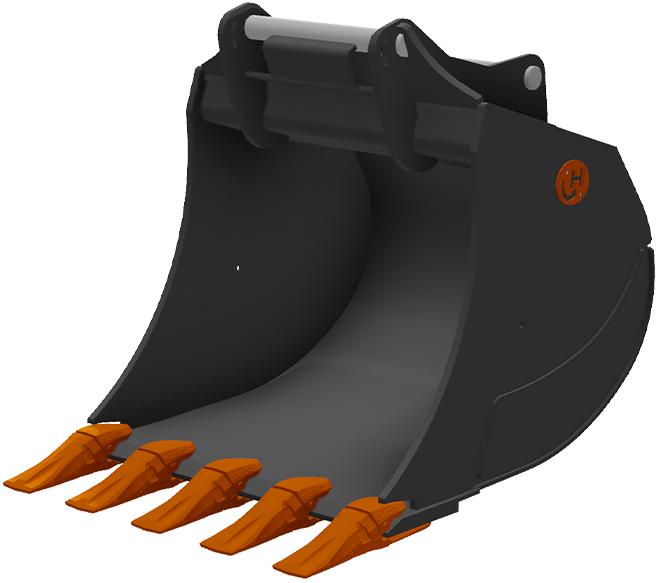 Tieflöffel SW-Form 12–45 t
